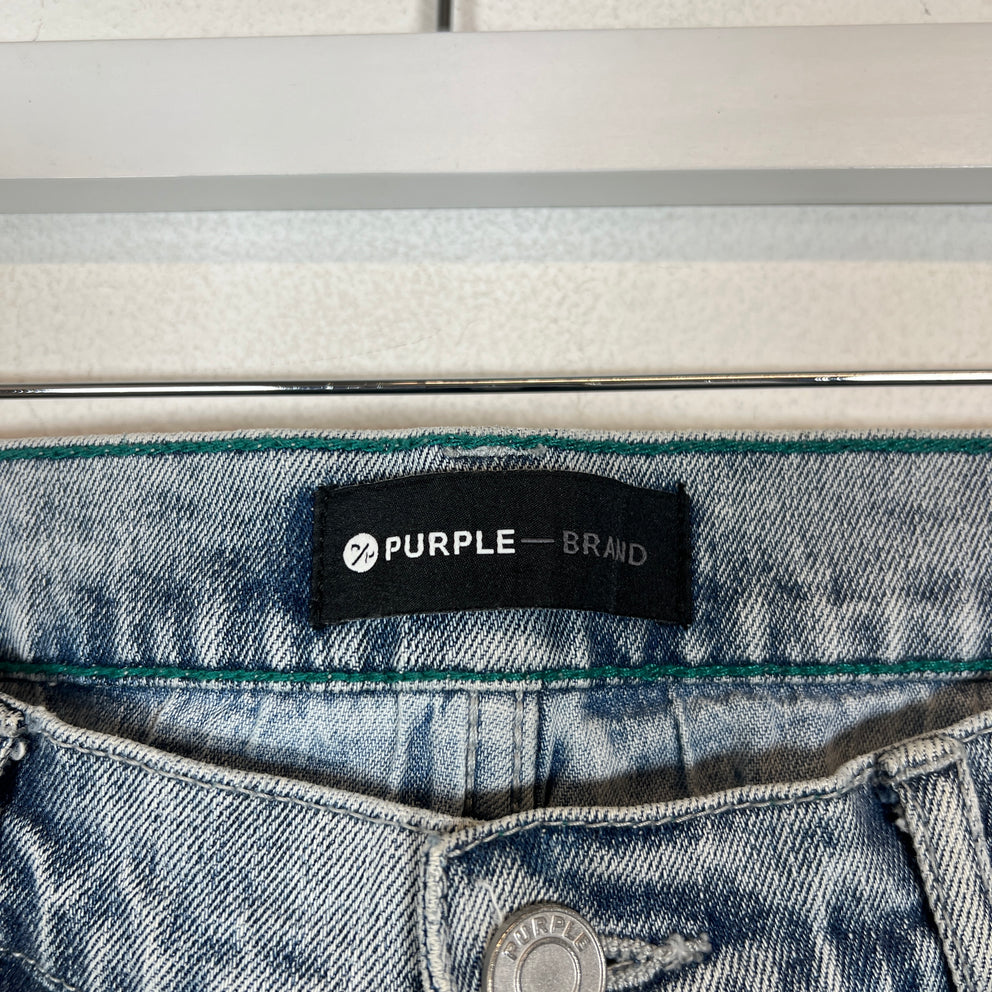 Purple Brand Lightwash Distressed Jeans Size 34