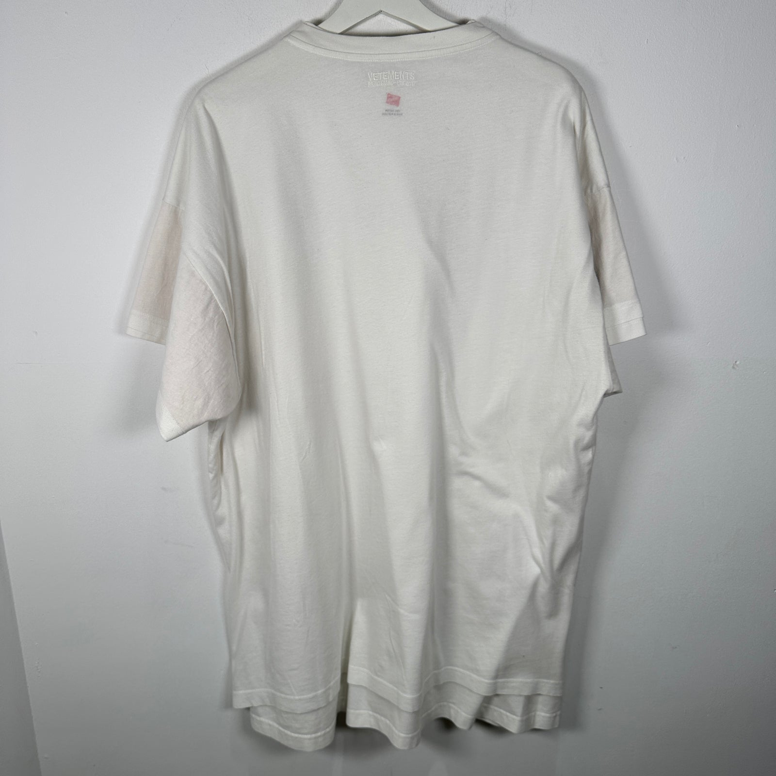 Vetements x Hanes Layered T-Shirt Size XXL