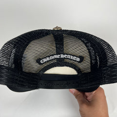 Chrome Hearts White King Taco Trucker Hat