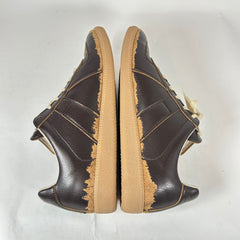 Maison Margiela Dark Brown Distressed Gats Size 42