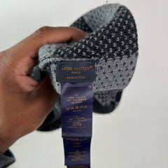Louis Vuitton Black Damier Herritage Beanie