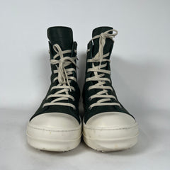 Rick Owens Moss Leather Ramones Size 43.5