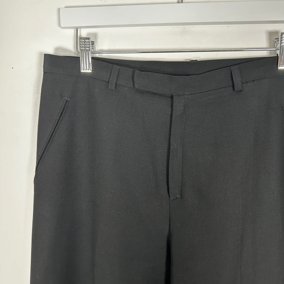 Jean Paul Gaultier Black Baggy Trousers Size 31