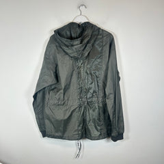 Prada Olive Linea Rosa Nylon Windbreaker Jacket Size M