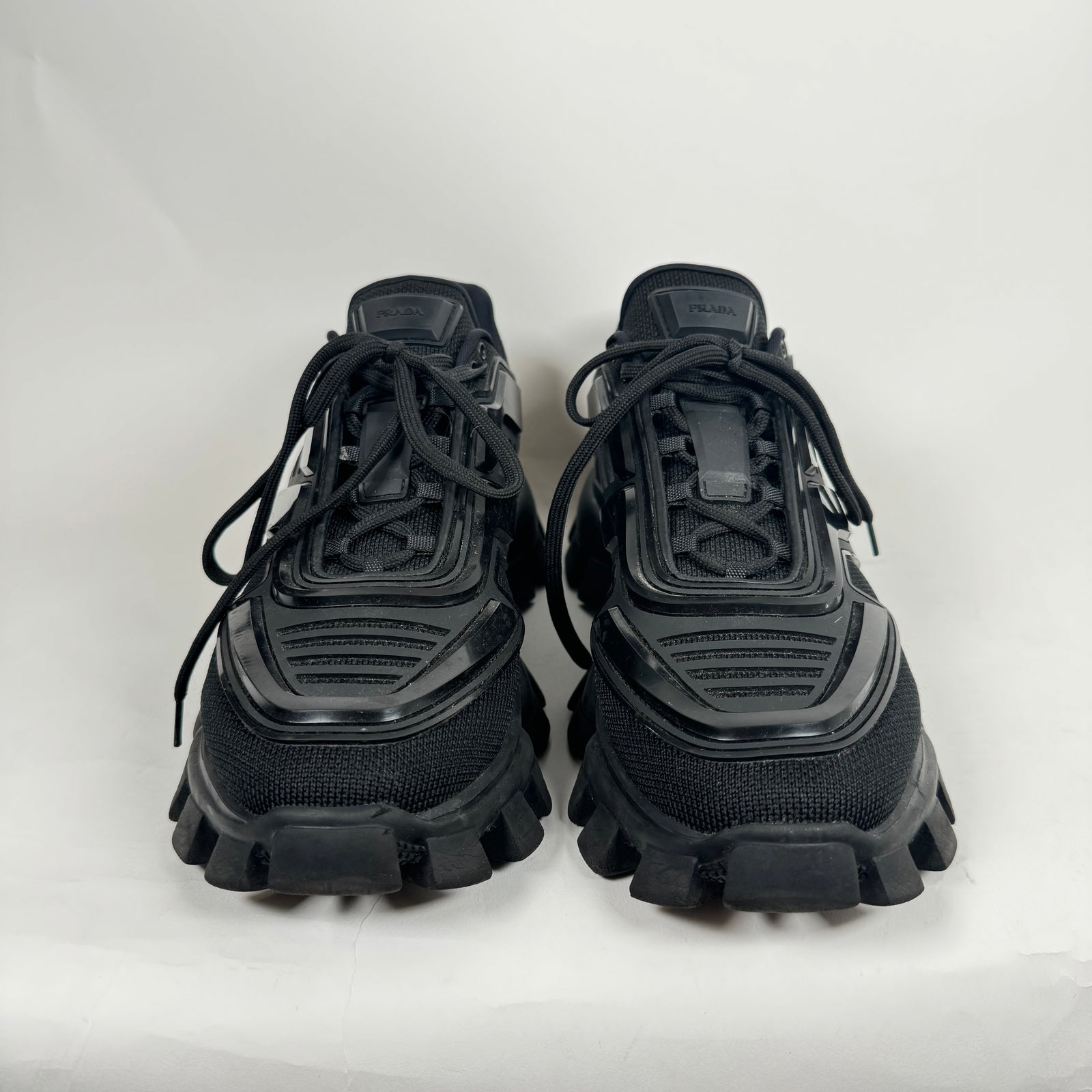 Prada Black Cloudbust Thunder Sneakers Size 9