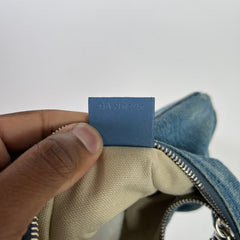Givenchy Washed Denim Voyou Mini Shoulder Bag