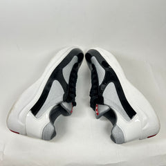 Prada Black/Grey American Cup Sneakers Size 8.5