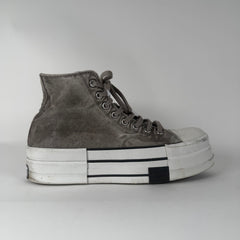 Rick Owens DRKSHDW x Converse DBL DRKSTAR Chuck Taylor Sneakers Size 11