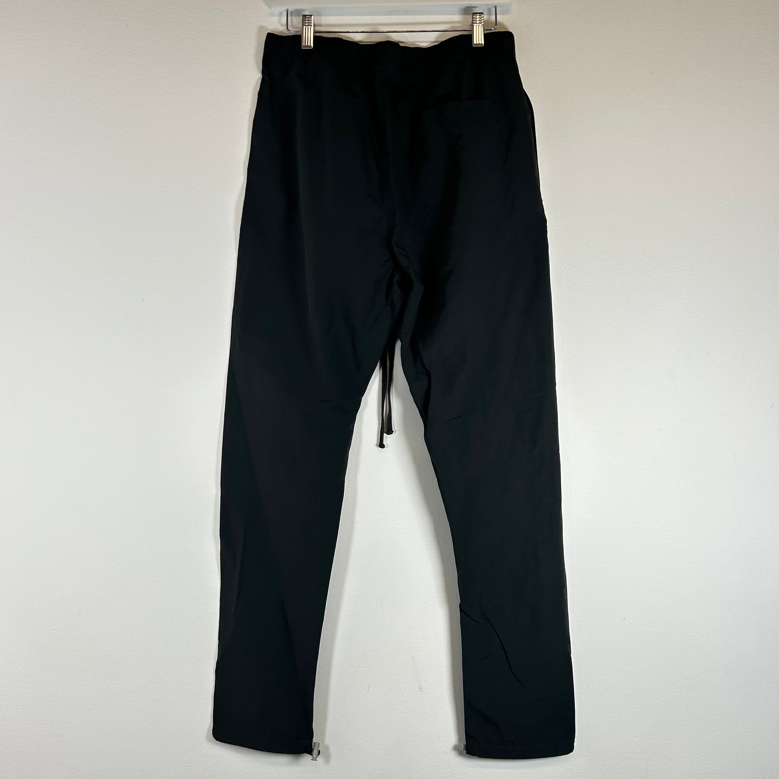 Essentials Black Nylon Pants Size M