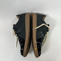 Maison Margiela Black Paint Splatter Gats Size 41
