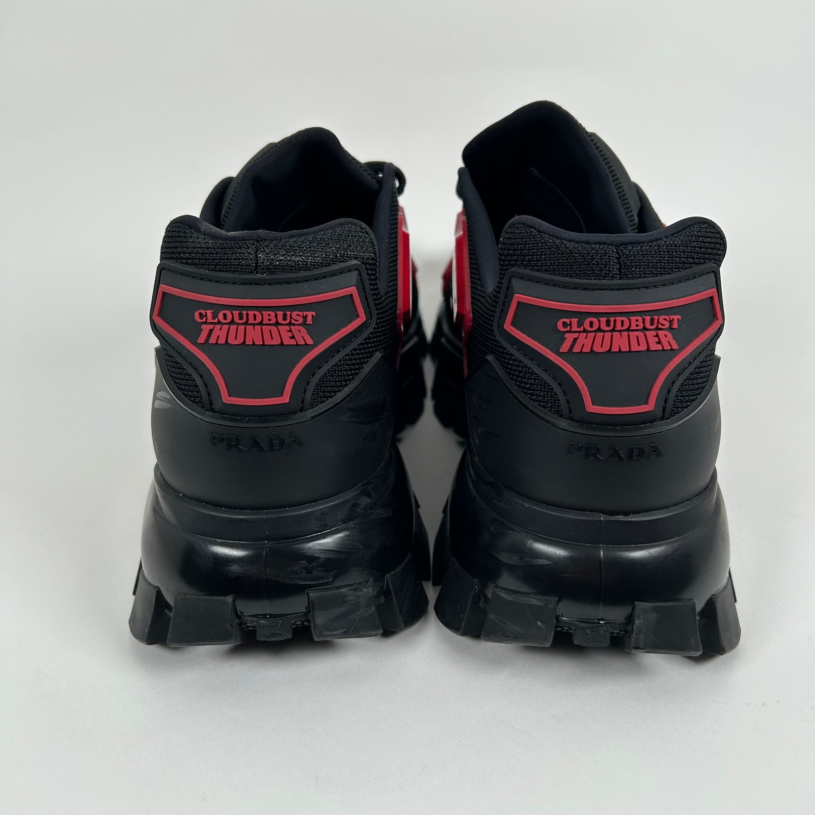 Prada Red Cloudbust Size 11