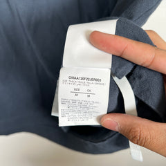Off-White Navy Degrade Thunder T-shirt Size M