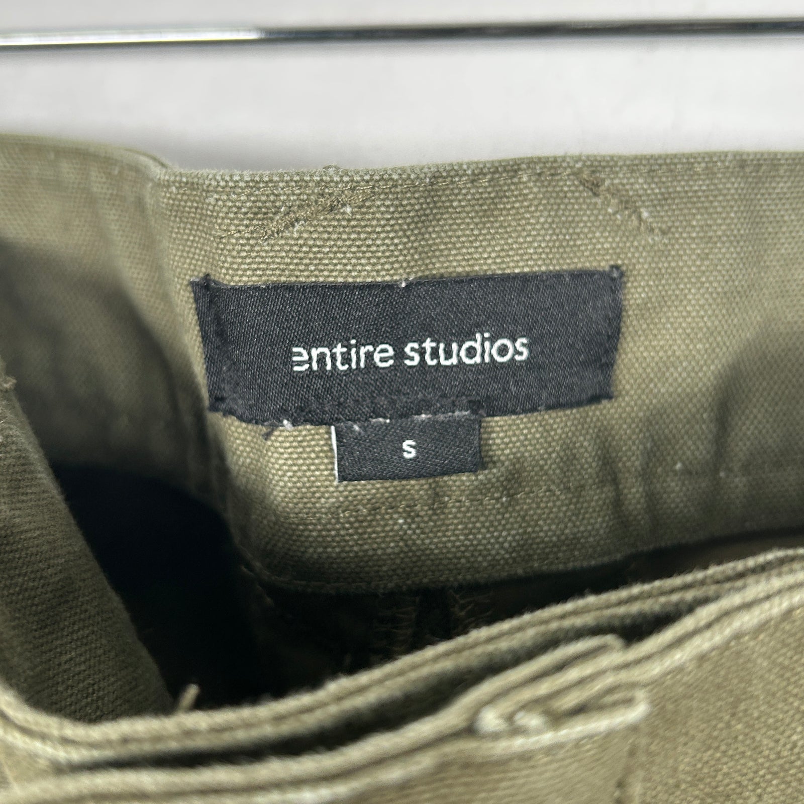 Entire Studios Green Convertible Cargo Pants Size S