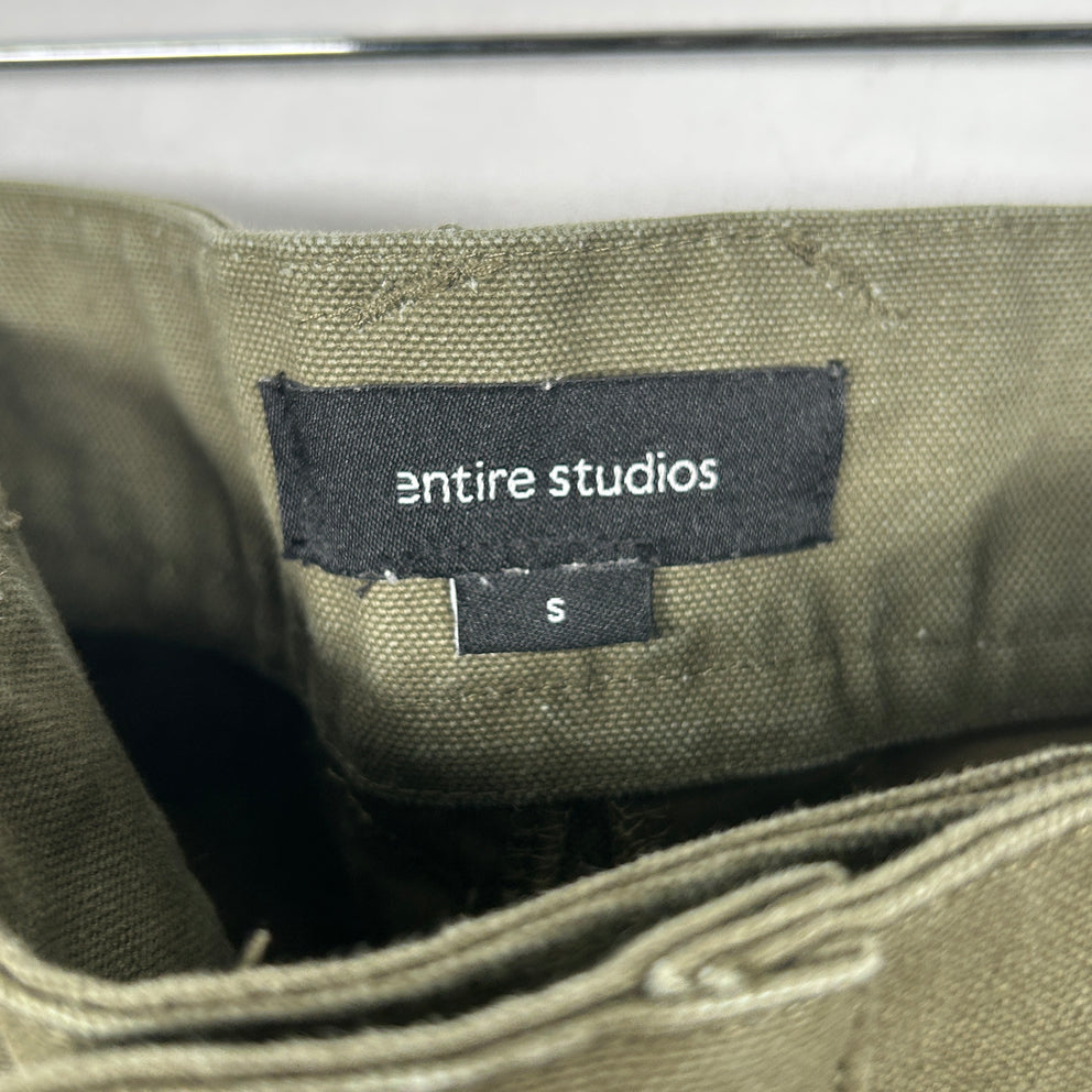 Entire Studios Green Convertible Cargo Pants Size S