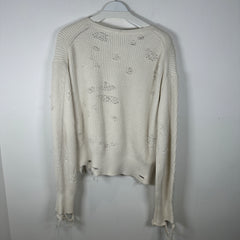 Helmut Lang Distressed Knit Sweater Size M