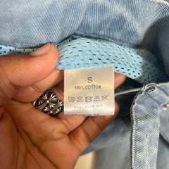 Vale Lives Blue Crystal Work Jacket Size S