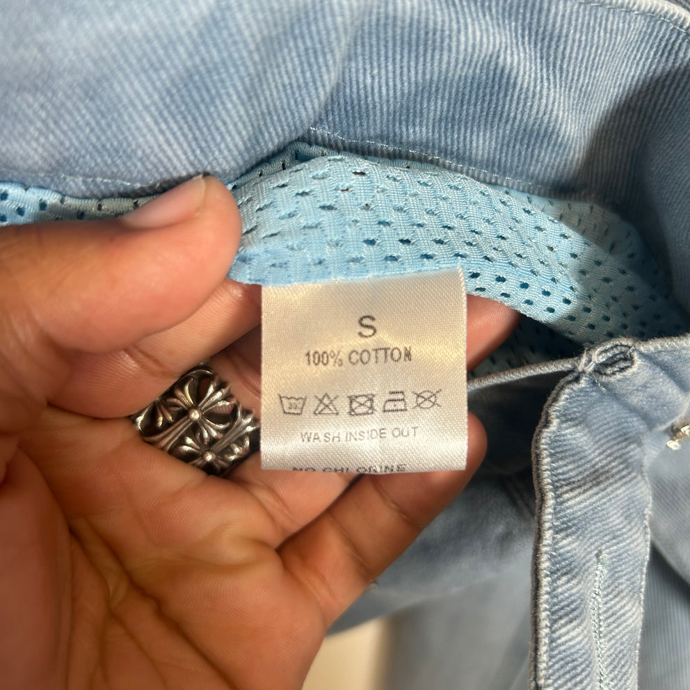Vale Lives Blue Crystal Work Jacket Size S