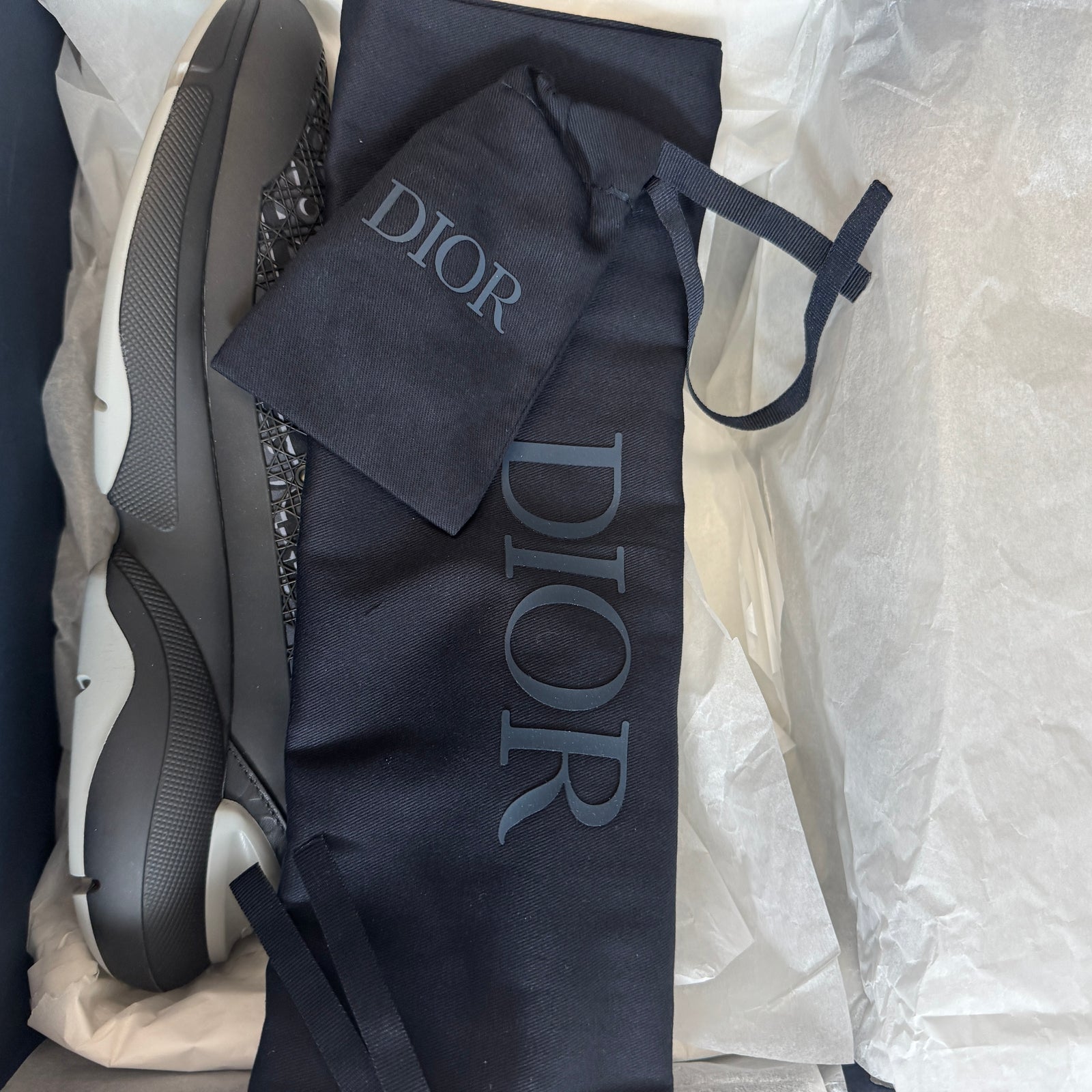 Dior B24 Oblique Cannage Sneaker Size 43