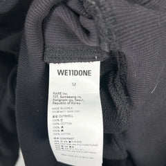 We11done Padded Shoulder Crewneck Size M