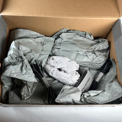 Balenciaga Metallic Grey Tracks Size 40