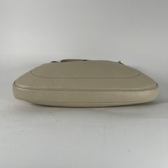 Gucci Vintage Cream Leather Hobo Jackie