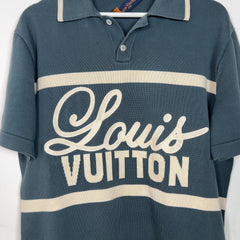 Louis Vuitton Chain Stitch Logo Polo