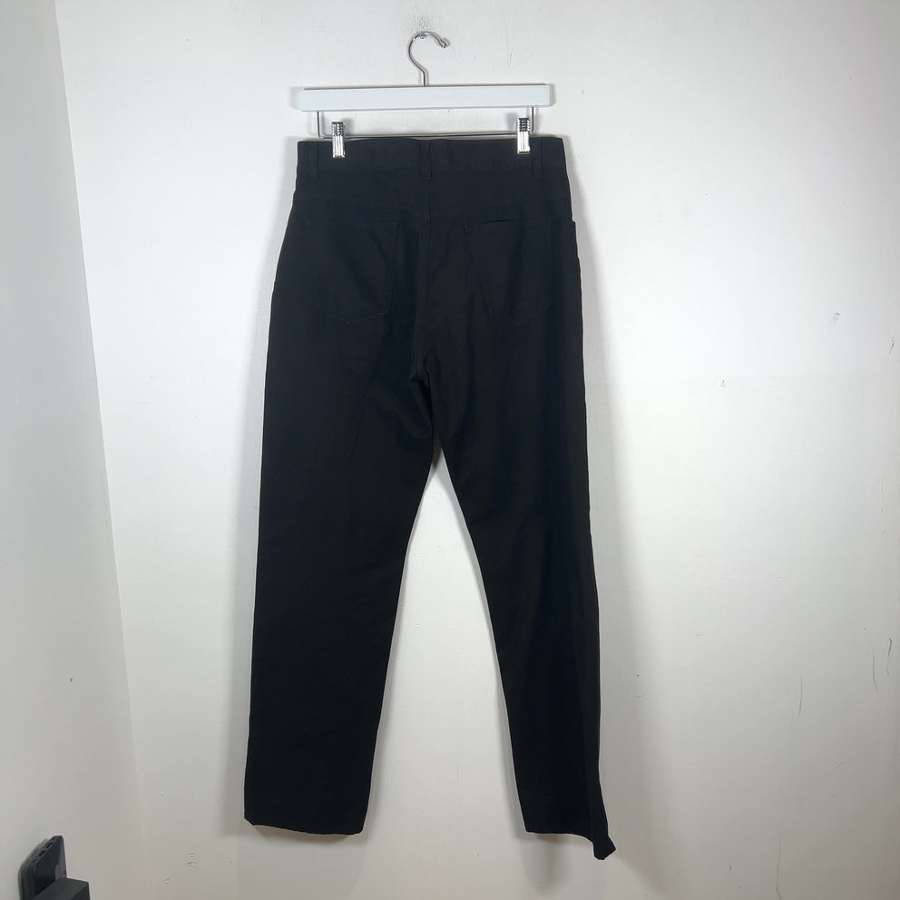 The Row Straight Fit Cotton Pants
