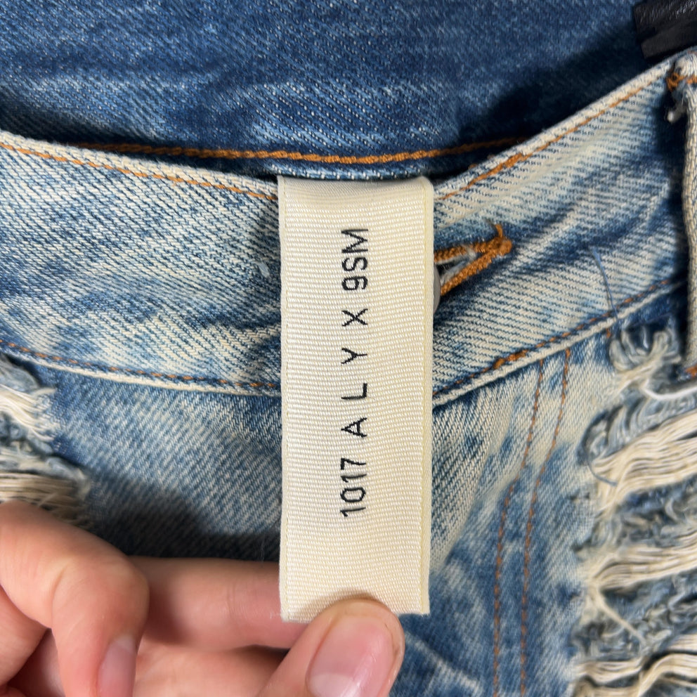 1017 ALYX 9SM x Blackmeans Distressed Denim Jeans