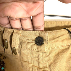 Dolce & Gabbana 2000s Studded Flare Pants
