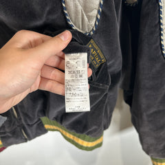 Kapital Toro-Toro Velvet Souvenir Jacket Size 4