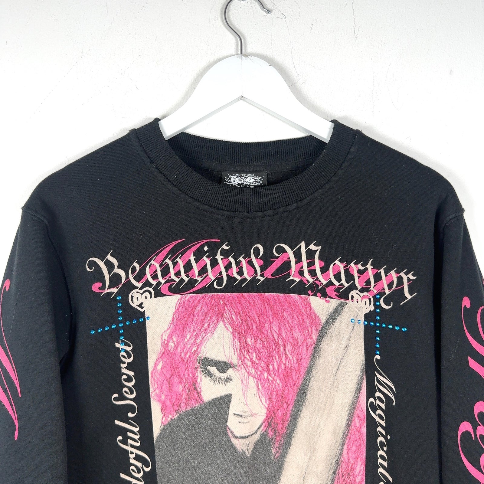 Drain Gang Martyr Tour Rhinstone Crewneck