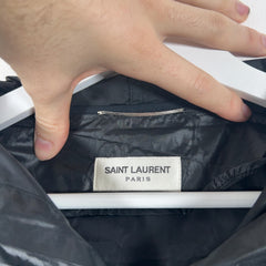 Saint Laurent Thin Nylon 1/2 Zip Pullover Jacket