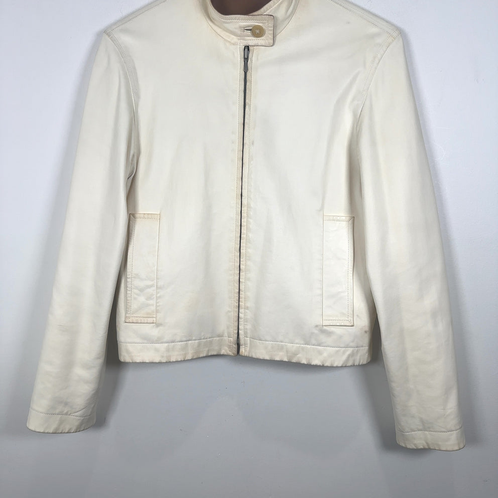 Hermes Reversible Lambskin Leather Jacket