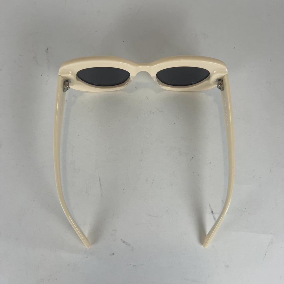 Bonnie Clyde Oval Shaped Acetate Sunglasses