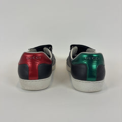 Gucci Velcro Ace Reflective Leather Lowtop Sneakers