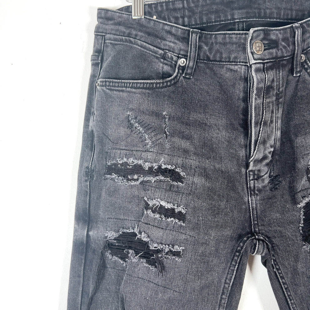 Ksubi 'Dynamite Trash' Distressed Skinny Denim Jeans
