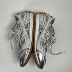Bottega Veneta Silver Orbit Sneakers Size 42