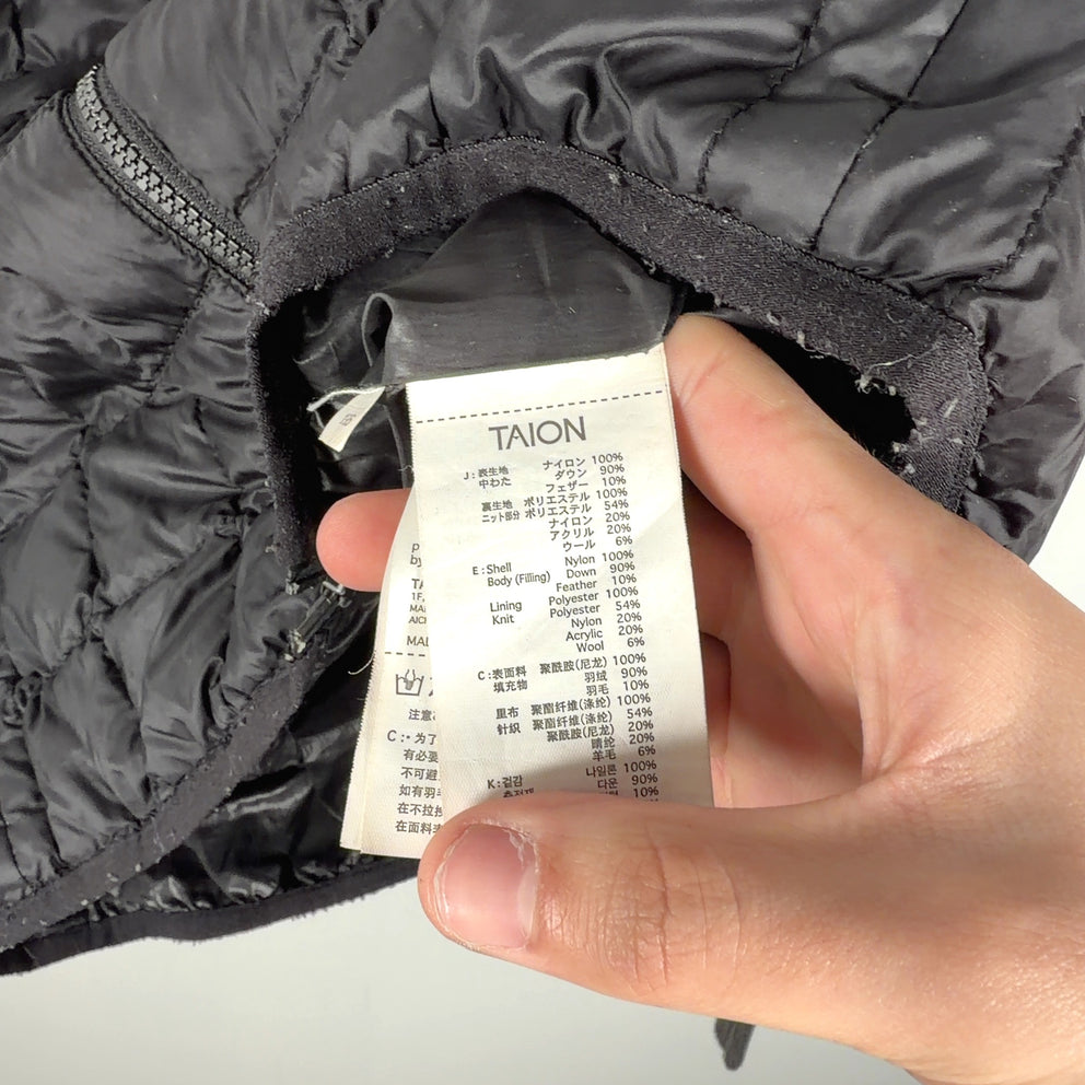 Number (N)ine Hybrid Sleeve Puffer Jacket