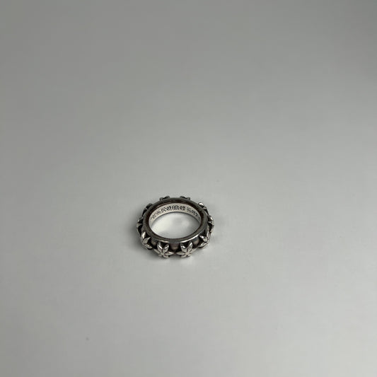 Chrome Hearts Star Band .925 Silver Ring