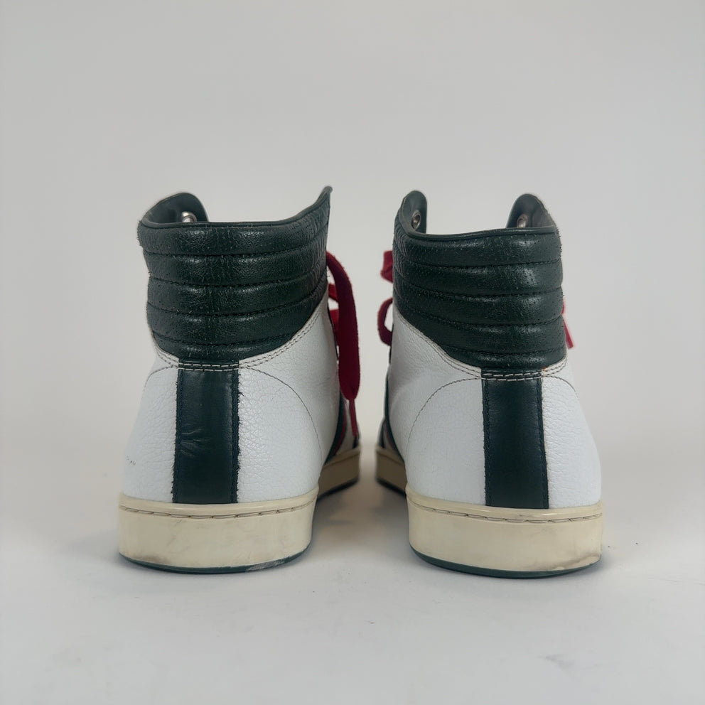 Gucci GG Striped Hightop Sneakers