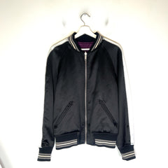 Givenchy FW18 Reversible Monster Embroidered Satin Bomber Jacket