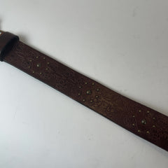 Denim Tears x Levi's Tracy King Tut Studded Full Grain Leather Belt