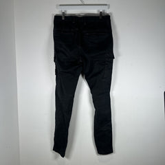 Stone Island Black Logo Patch Pants