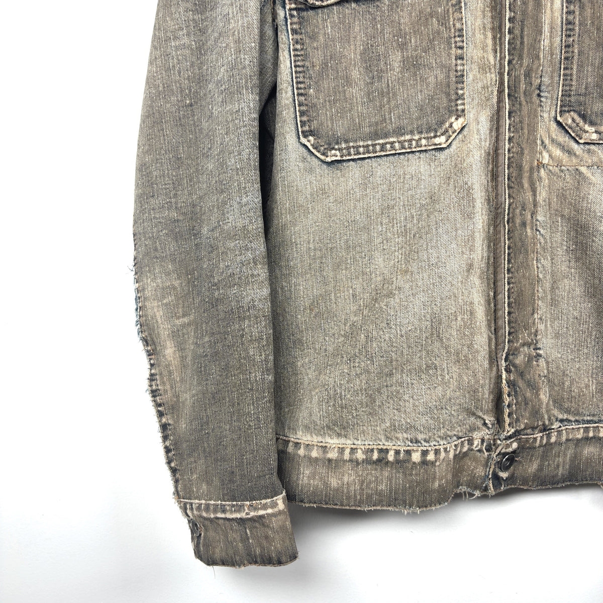 Rick Owens FW08 Dust Washed Denim Jacket