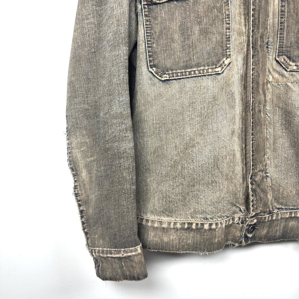 Rick Owens FW08 Dust Washed Denim Jacket