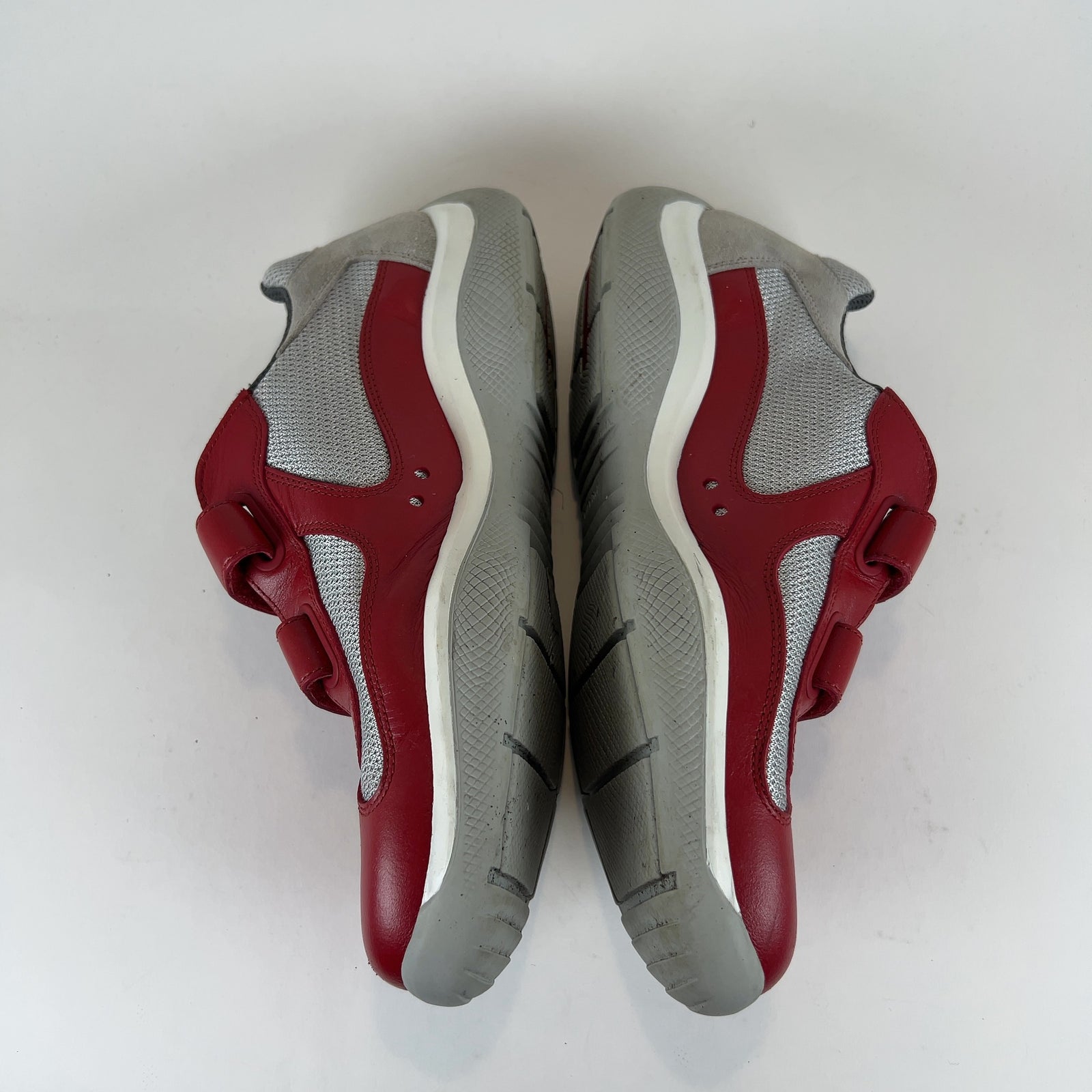 Prada Velcro Strap Americas Cups Low Top Sneaker