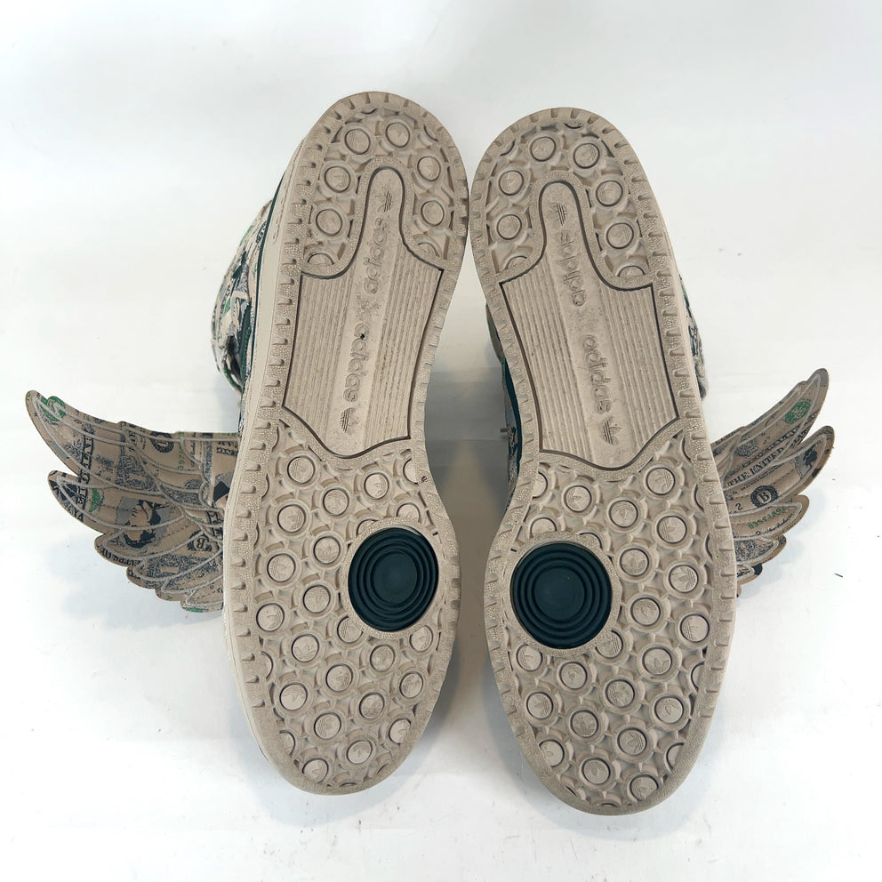 Jeremy Scott x Adidas Forum 'Money' Wings 1.0 Hightop Sneakers