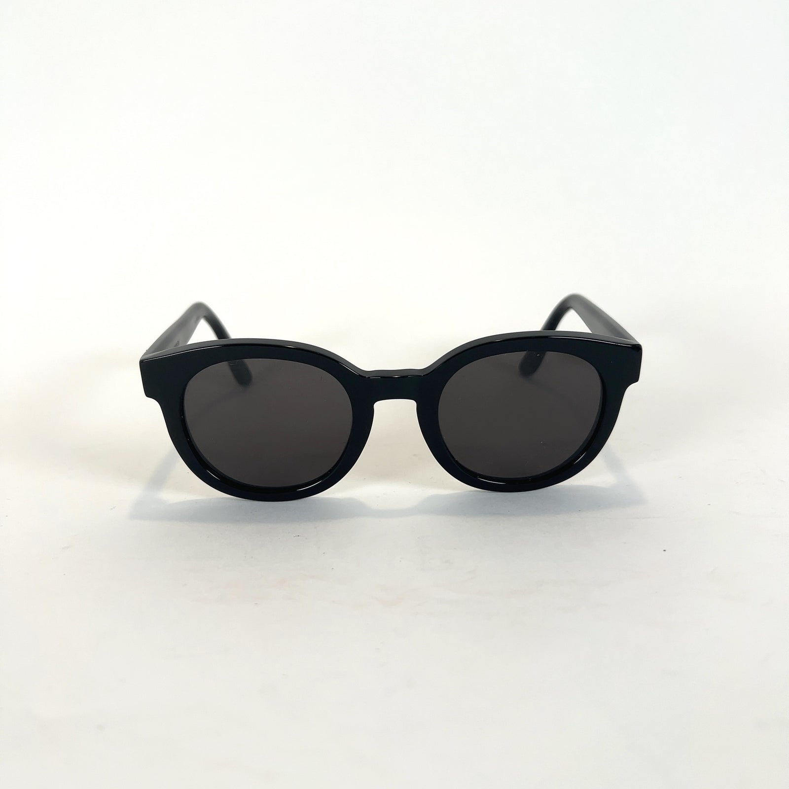 Saint Laurent Rounded 'YSL' Logo Sunglasses