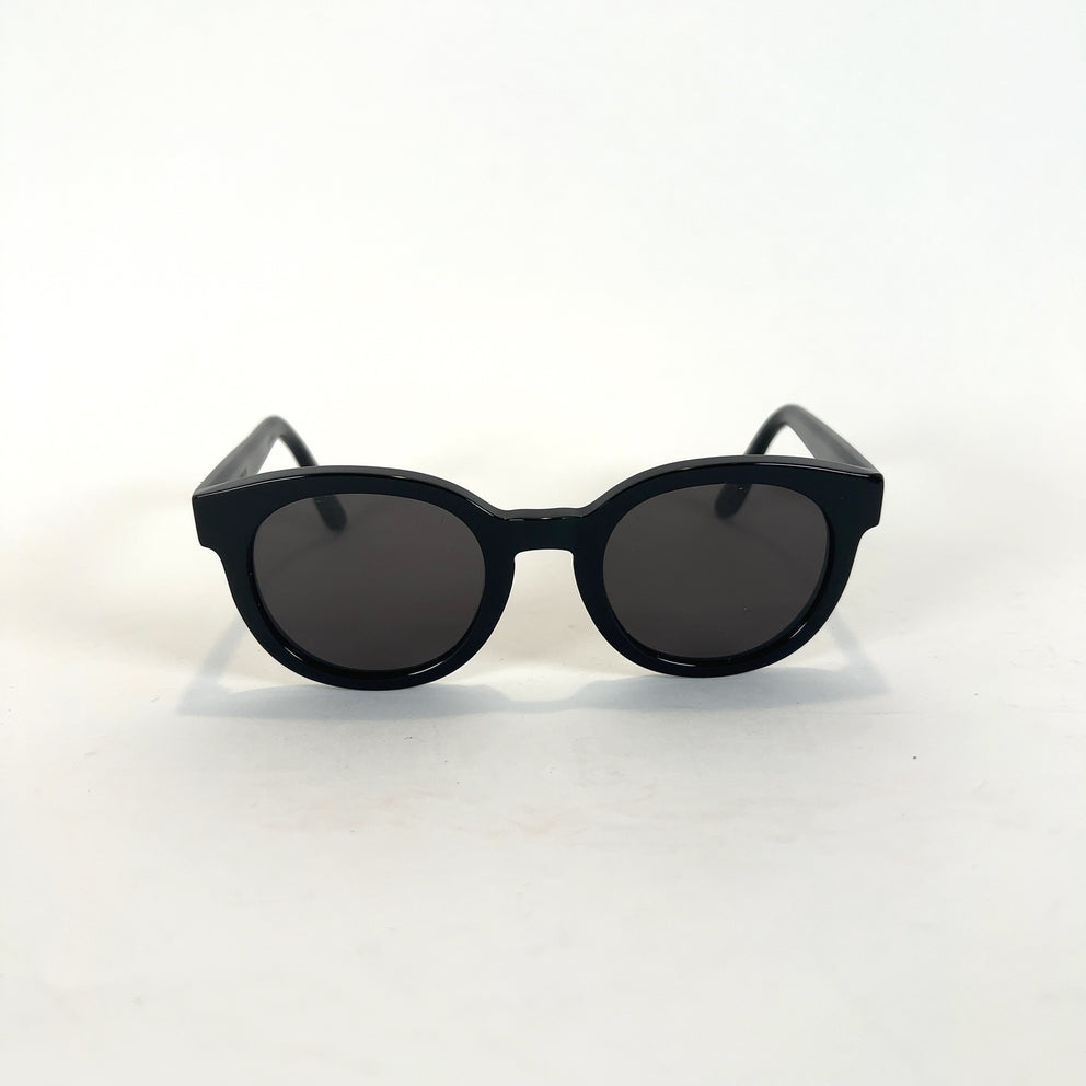 Saint Laurent Rounded 'YSL' Logo Sunglasses