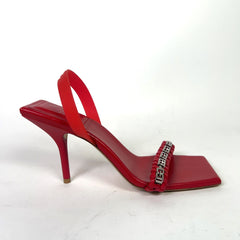 Givenchy Red 4G Slingback Sandal